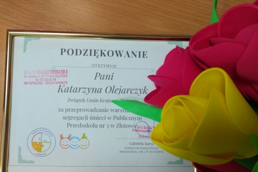 Zajęcia edukacyjne w Przedszkolu