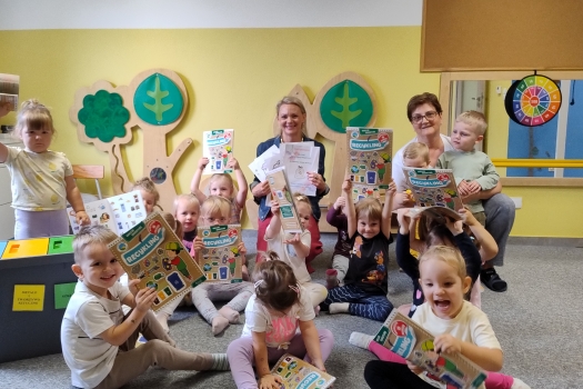 Warsztaty edukacyjne w Opiekunie Dziennym nr 1 w Złotowie