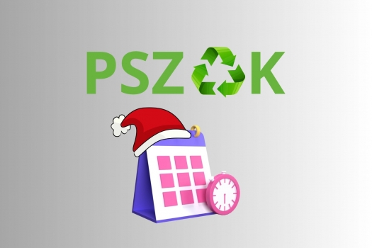 Komunikat dot. funkcjonowania PSZOK-ów w grudniu 