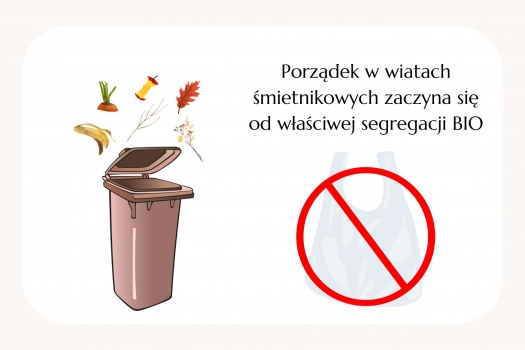 Porządek w wiatach śmietnikowych zaczyna się od właściwej segregacji BIO