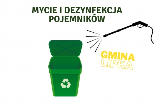 Mycie i dezynfekcja pojemników - Gmina Lipka