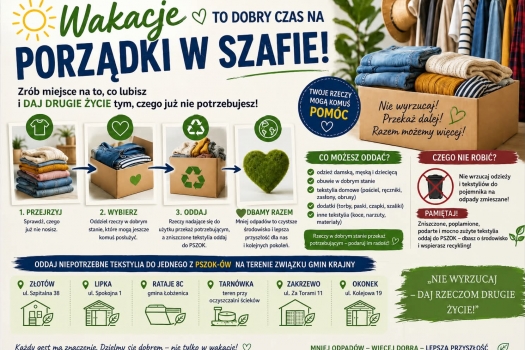 Miniatura Wakacje to dobry czas na porządki w szafie!